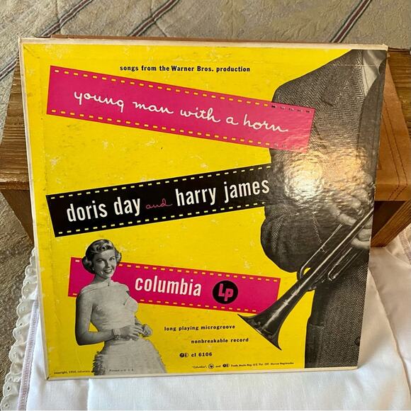 Doris Day and Harry James Young Man With A Horn 10” LP Vintage 33 RPM 1950 - Picture 8 of 10
